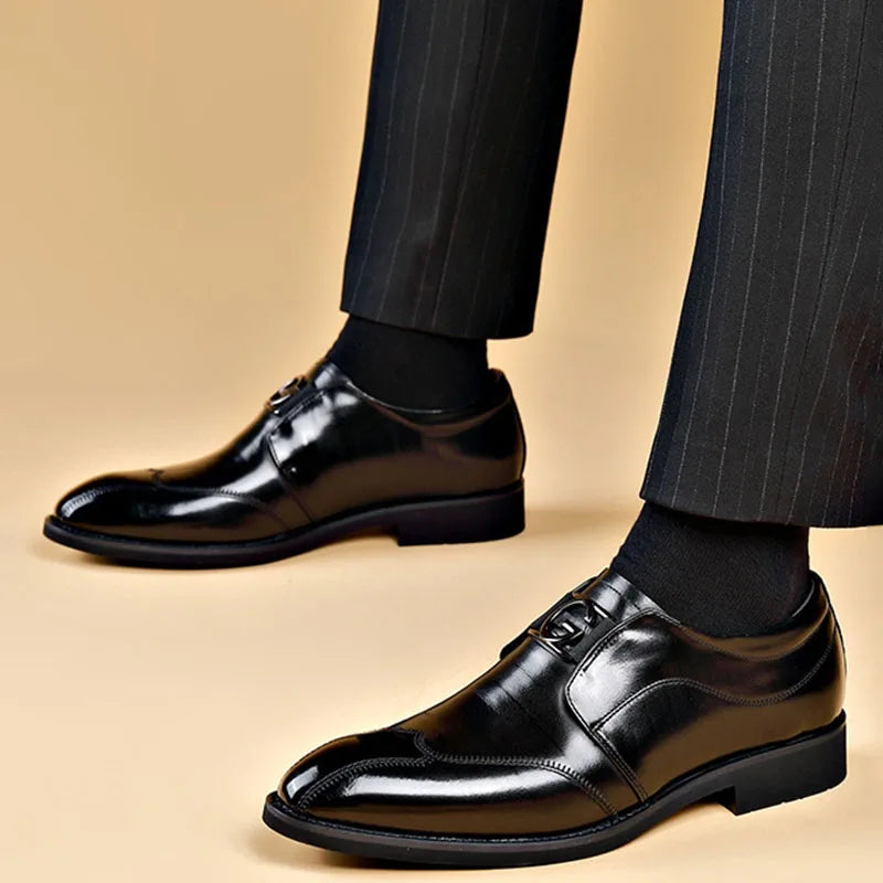 Chaussures Giovanni en Cuir Italien