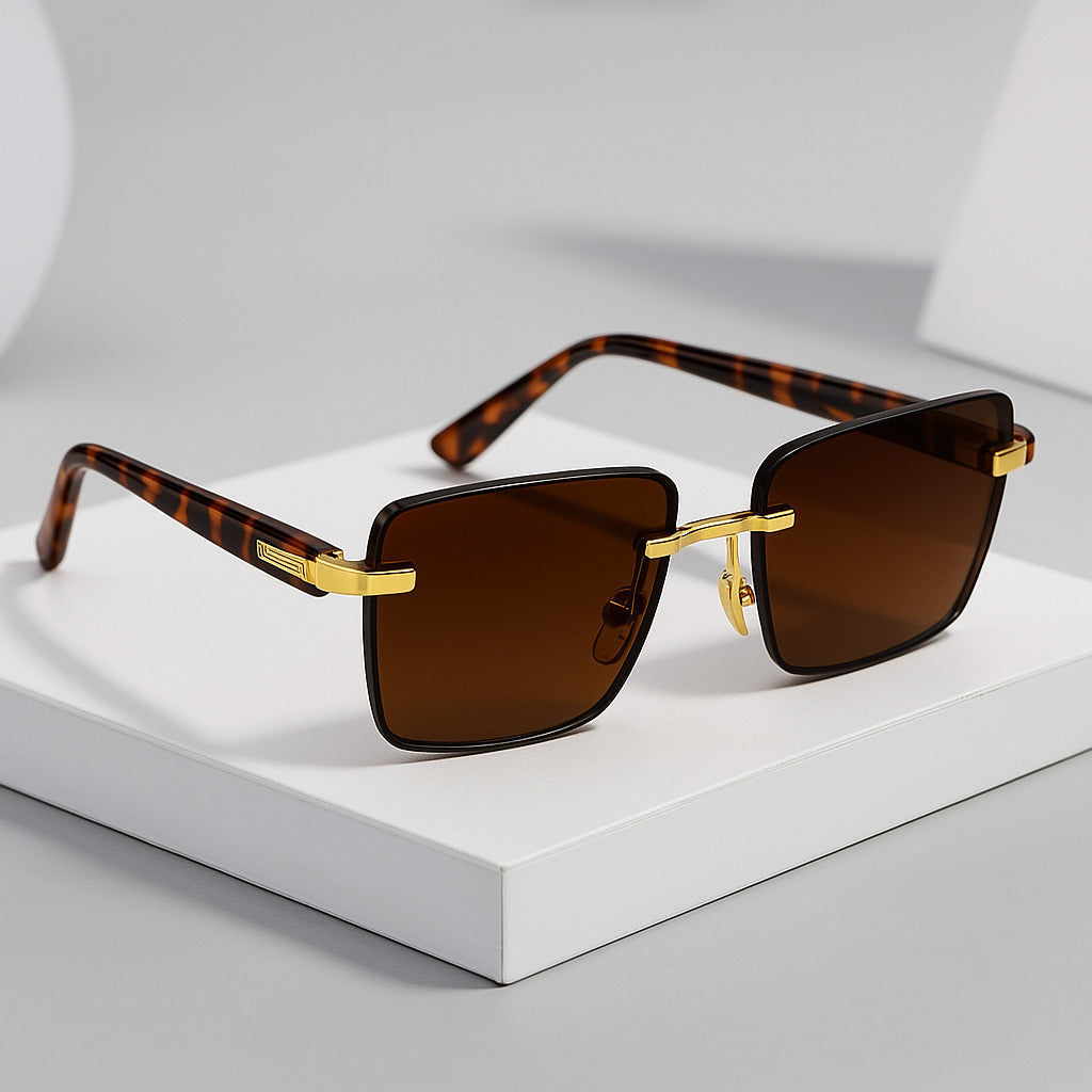 Lunettes rectangulaires vintage